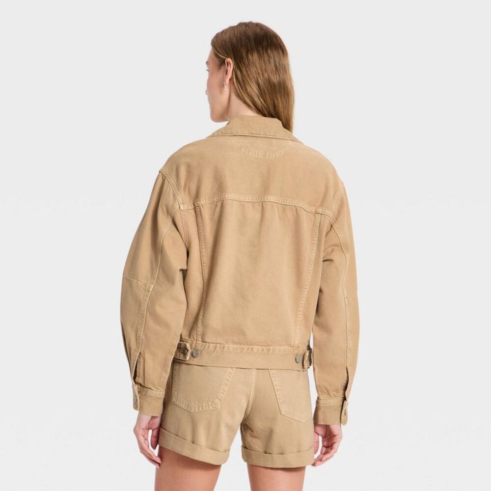 Universal Thread Tan Denim Jacket - Picture 2 of 3